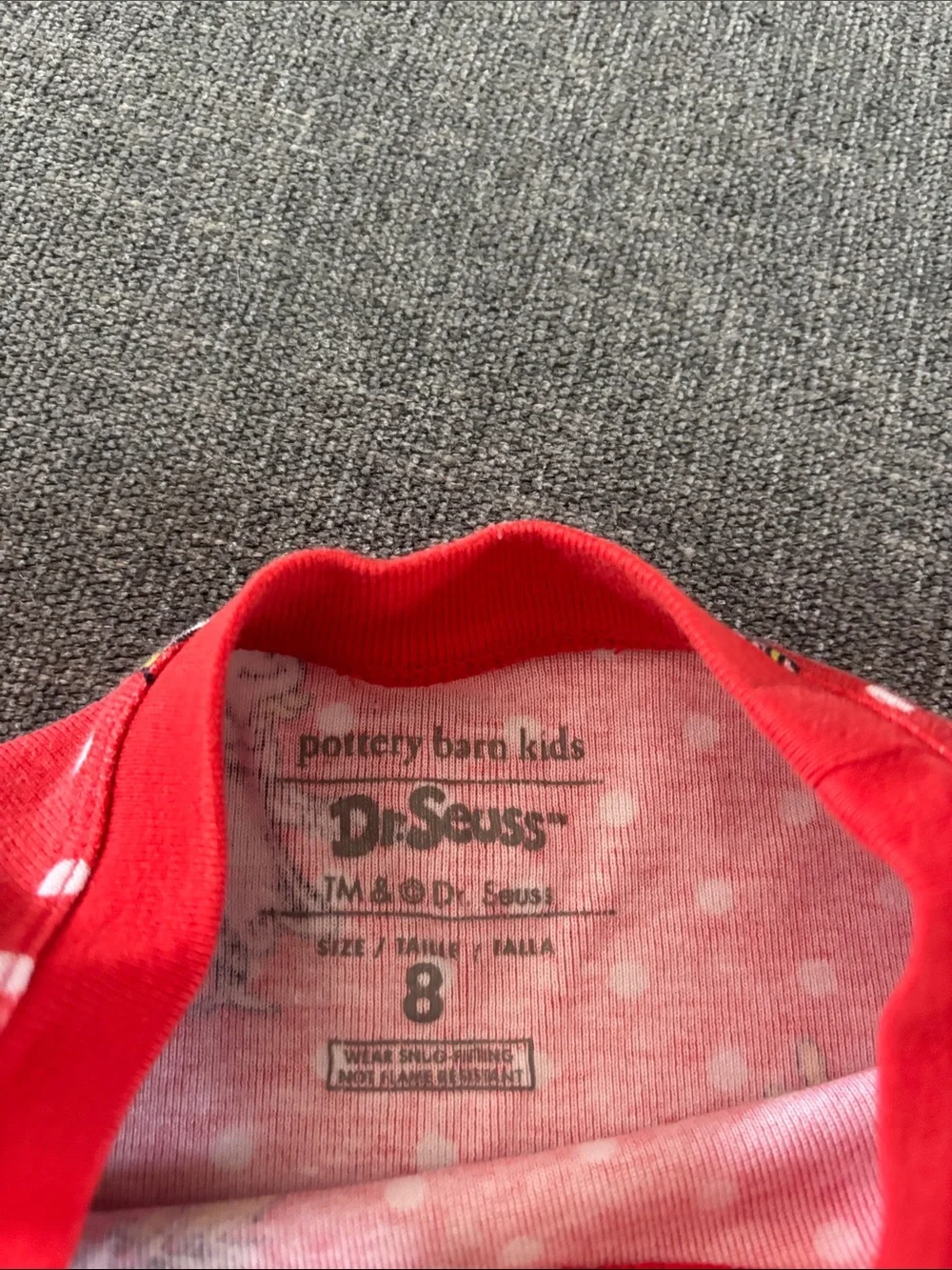 Pottery Barn Kids The Grinch Pajama Set